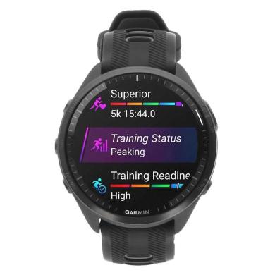 Garmin Forerunner 965 47mm noir (010-02809-10) - très bon état Reconditionné - Garmin reconditionné disponible sur As Good As New